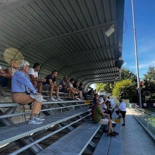 I fedelissimi biancorossi presenti ieri alle Bustecche