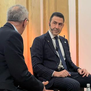 Il generale Roberto Vannacci lo scorso aprile al Lyceum di Varese