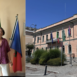 Il Comune di Angera e la sindaca Marcella Androni