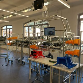 Una foto d'archivio di un laboratorio della Smartt Valley di Daverio