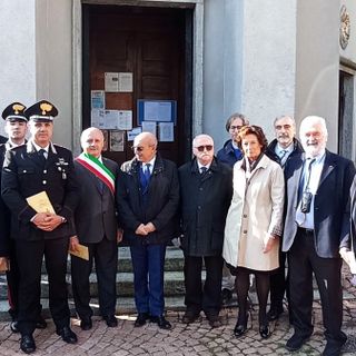 Alcuni momenti delle messa celebrata a Duno