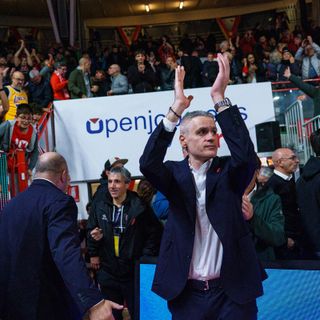 Coach Ioannis Kastritis rinnova con la Pallacanestro Varese fino al 2028 (foto Fabio Averna)