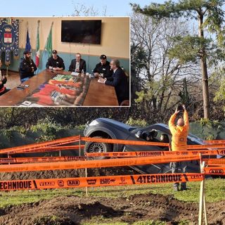 Il percorso per fuoristrada 2024, nel riquadro la presentazione della manifestazione 2025 Il percorso per fuoristrada 2024, nel riquadro la presentazione della manifestazione 2025