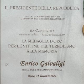 Intitolata al generale varesino Galvaligi la Sala di Sorveglianza di Casa Pertini a Roma