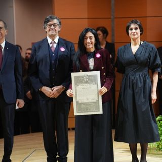 Giusy Laganà premiata con l'Ambrogino d'Oro del Comune di Milano