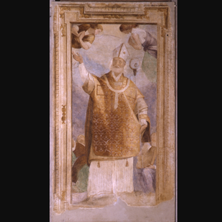 L'affresco presente nella chiesa parrocchiale di Morazzone