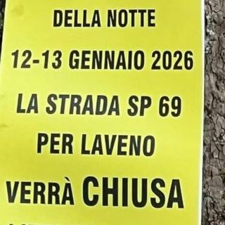 Lavori notturni sulla SP69 e interruzione dell’energia elettrica a Caldè