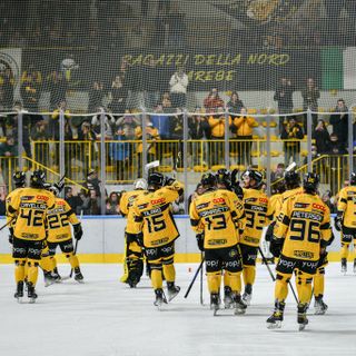 Mastini e pubblico giallonero sono una cosa sola (Foto Galbiati)