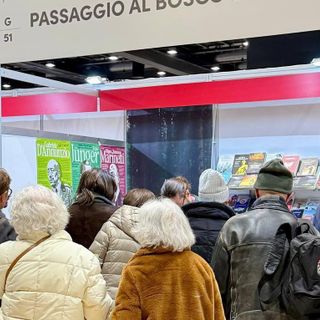 Lo stand alla fiera di Roma - foto dalla pagina Facebook