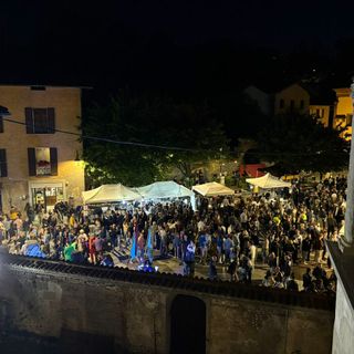 Una delle passate edizioni di "Tra arte e degustazione" nel centro storico di Castiglione Olona
