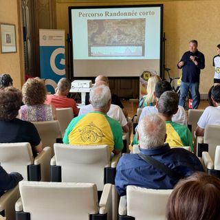 Un momento della presentazione di questa mattina a Ville Ponti
