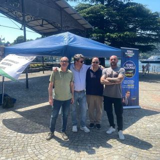 Da sinistra Alessio Gardoni, Marco Ermolli, Oscar Fiabane e Vincenzo Bruno