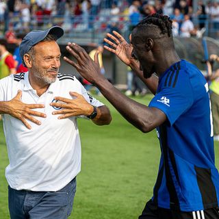 Mister Roberto Gatti e Monteiro Barbosa, è il giorno dei vincenti (foto Alessandro Umberto Galbiati)