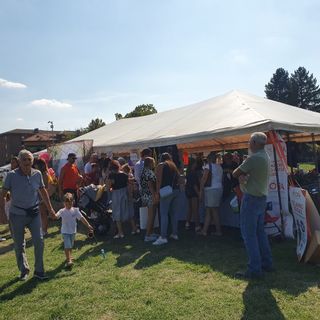 Un'immagine della festa che si è tenuta al parco Lagozza di Arcisate Un'immagine della festa che si è tenuta al parco Lagozza di Arcisate