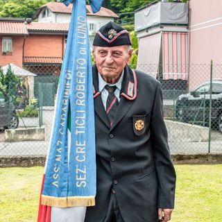 Armando Gobbato in una foto tratta da Luinonotizie.it