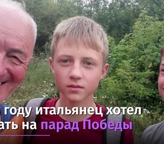 VIDEO. Il "ciclista della memoria" varesino Giovanni Bloisi intervistato dalla Tv nazionale russa