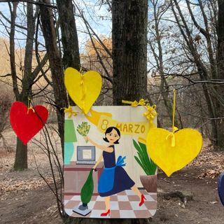 La rappresentazione della Festa della Donna al Laghetasc di Brebbia