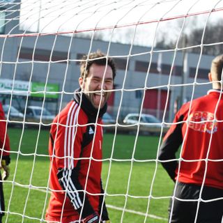 Walter Bressan, 42 anni, originario di Oderzo (Treviso): tre stagioni a Varese in serie B, è preparatore dei portieri al Cagliari (foto Ezio Macchi e, nella seconda parte della gallery, al Cagliari)