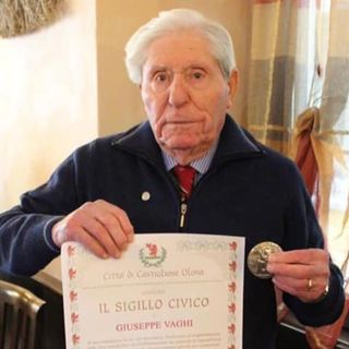 Peppino Vaghi in una foto tratta dalla pagina Facebook di Insieme per Castiglione