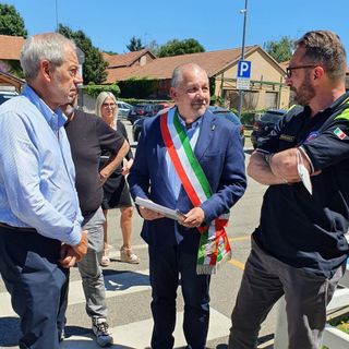 FOTO. Guido Bertolaso ospite a Cavaria con Premezzo