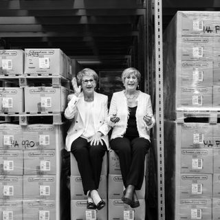 Le fondatrici de La Termoplastic F.B.M., Luciana e Valeria Berto Munari