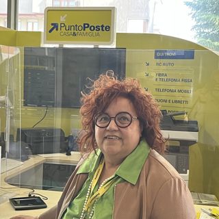 Elvira Di Fusco, direttrice dell'ufficio postale di Gallarate