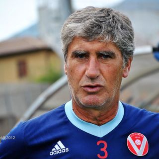 Ermes Berton nel suo amato Franco Ossola (foto Ezio Macchi)