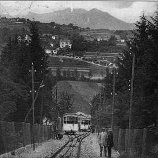 LA VARESE NASCOSTA. La terza funicolare di Varese. Sul Colle Campigli un'immagine cancellata dalle bombe