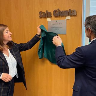 La sala Giunta di Palazzo Lombardia intitolata a Roberto Maroni