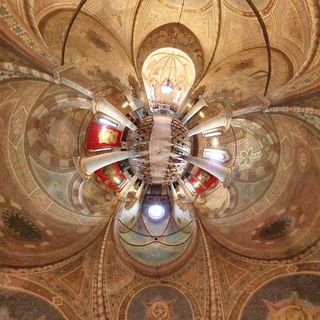 Arte e cultura oltre lo spazio sotto la cupola dell’EcoPlanetario del Parco Pineta