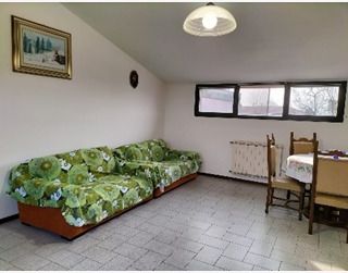 L'interno dell'appartamento comunale di piazza De Gasperi di proprietà comunale destinato ad accogliere rifugiati ucraini