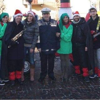 Il vigile Piero in una foto tratta dalla pagina Facebook della Pro Loco di Gemonio