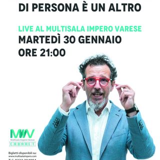 La grande stagione d’intrattenimento del MIV inizia con Germano Lanzoni