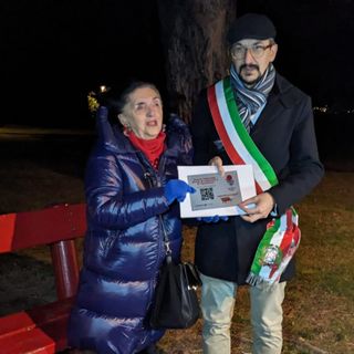 A Germignaga inaugurata la panchina rossa &quot;parlante&quot;