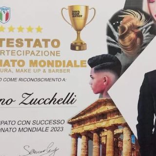 Mondiali di acconciatura, make up e barberia: nei primi dodici c'è anche &quot;Tiziano Style&quot; di Germignaga