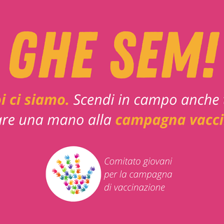 I Giovani Democratici lanciano l'iniziativa di volontariato "Ghe Sem!", Ci Siamo.