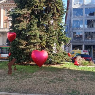 FOTONOTIZIA. Camera Condominiale Varese riempie piazza Monte Grappa d'amore