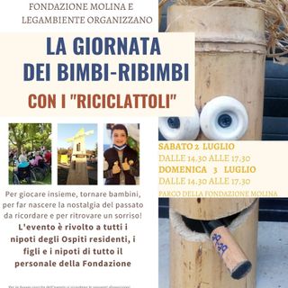 I “riciclattoli” di Legambiente e Fondazione Molina mettono insieme bambini ed anziani