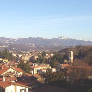 Induno Olona vista dall'alto