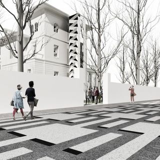 Il rendering di quella che sarà la nuova via del Cairo
