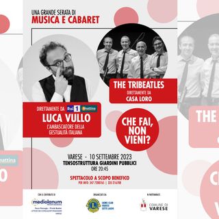 La serata benefica del Lions Club Varese Sette Laghi tra musica e cabaret: «Per fare del bene, divertendoci»