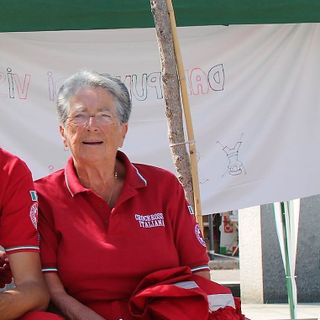 Foto di Laura Cipolla dalla pagina Facebook della Cri di Luino