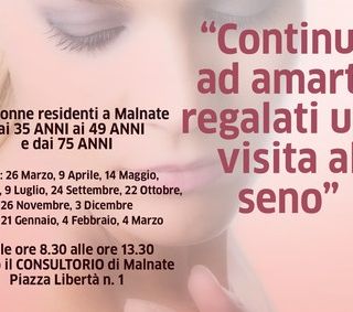 Agende complete fino a ottobre per il progetto pilota di sensibilizzazione del tumore alla mammella
