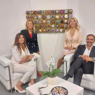 Da sinistra, seduti: Maria Vittoria Ferreani e Luigi Dalla Pozza. In piedi: ROsy Falcone e Cecilia Herrera