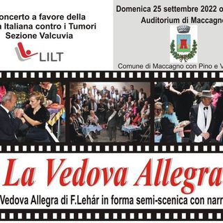 Domenica a Maccagno un concerto benefico a favore della Lilt della Valcuvia