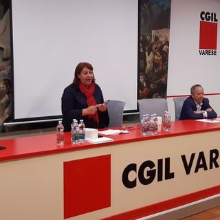 Da sinistra Daniele Magon, Stefania Filetti, Antonio Massafra