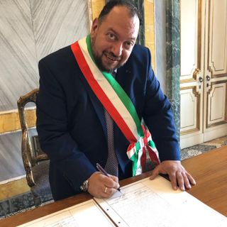 Il sindaco di Casciago Mirko Reto