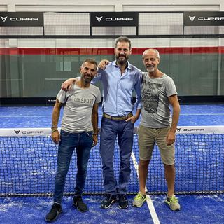 Da sinistra, Claudio Casaroli, Paolo Patruno e Giovanni di Clemente