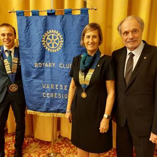 Nella foto, da sinistra: Davide Gallasso, Lucia Zilio e Sergio Schinetti