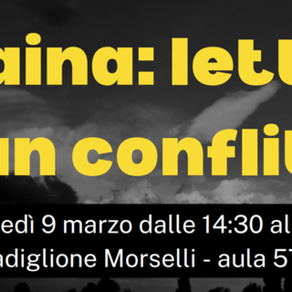 «Ucraina. Lettura di un conflitto», una lezione all'Università dell'Insubria